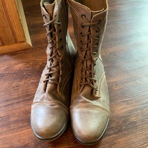 Steve Madden combat boots
